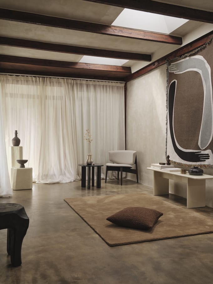 Ferm Living - Wandtapijt houding - meerkleurig