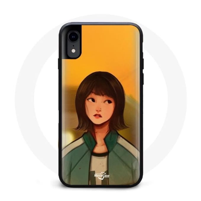 Coque - Squid Game - Ji Yeong No 240 - Souple - Noir - Iphone XR