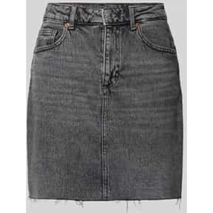 regular fit jeansrok van katoenmix model 'TESSA'
