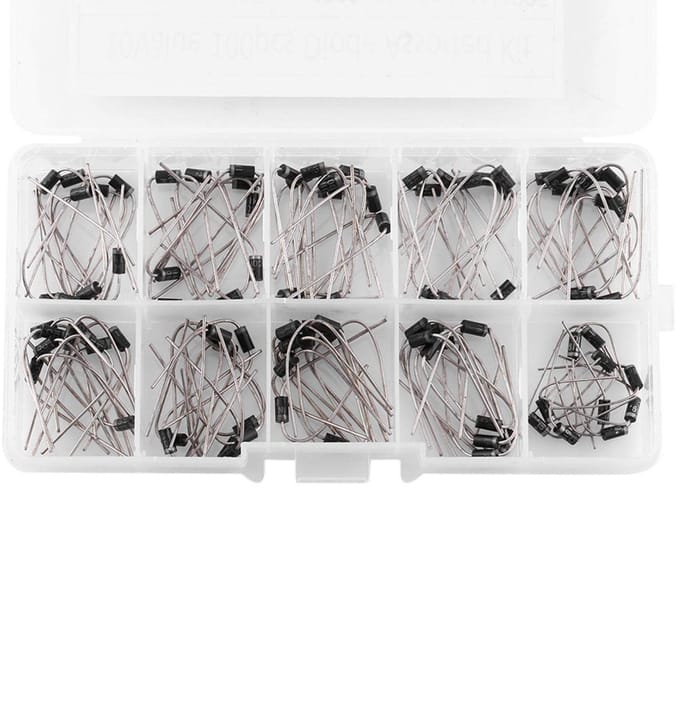 Dailygoods - Assortiment Diodes met 10 Waarden in Doos
