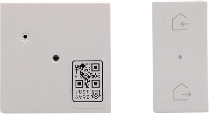Smart Home Gateway 2 modules wit voor netwerkinstallatie