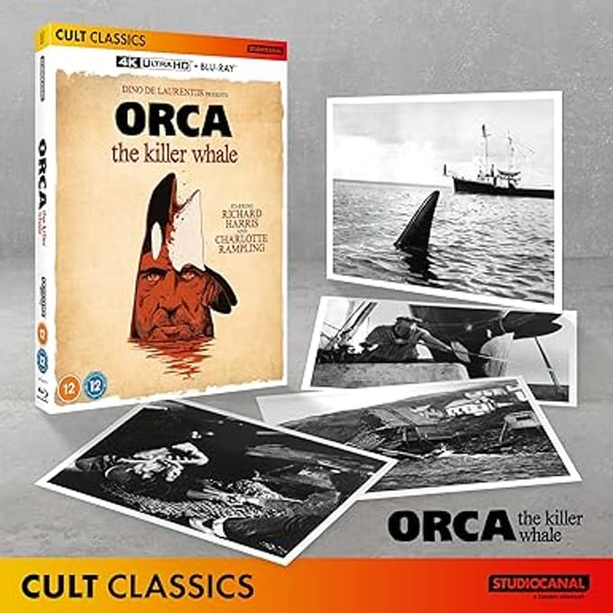 Orca: The Killer Whale [Blu-Ray 4K]+[Blu-Ray]