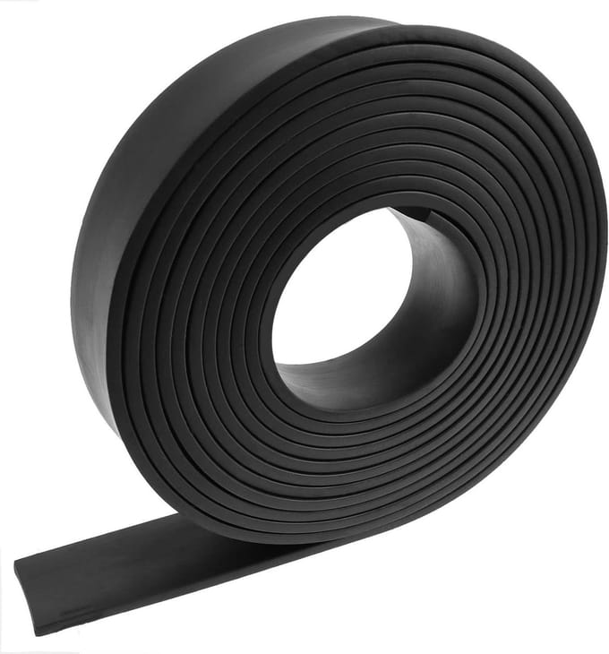 Matte Neopreen Rubber Strip voor Gaskets, Vibration Protection en Creatieve Klussen (25mm x 5mm x 3m)