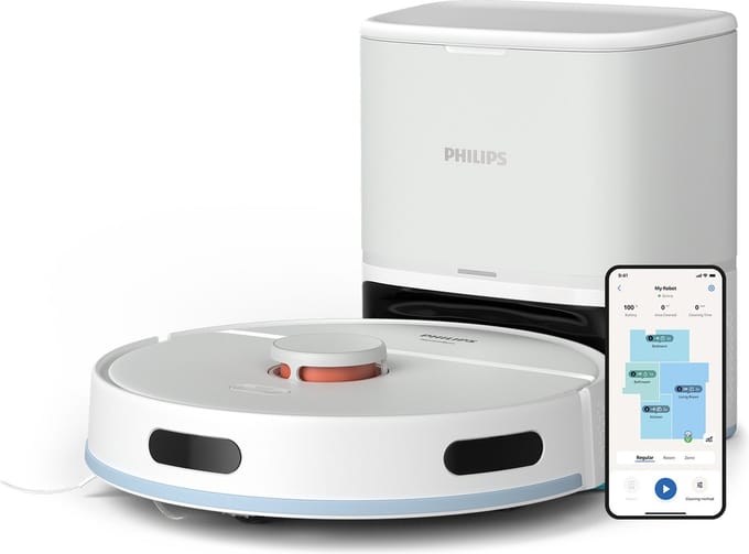 Philips 2000-serie XU2100/20 - Automatische Robotstofzuiger - Dweil - Leegstation