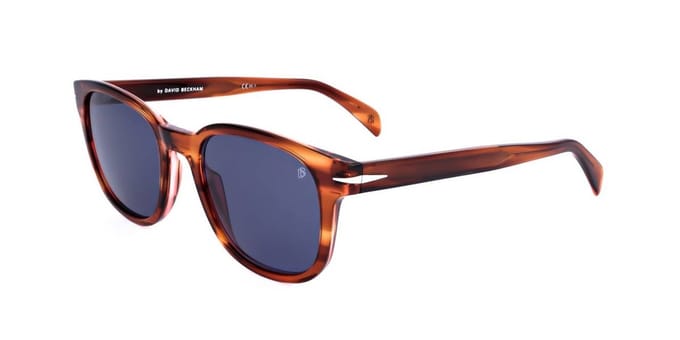 David Beckham DB 1062/S Brown horn 52/20/145 MAN Zonnebrillen