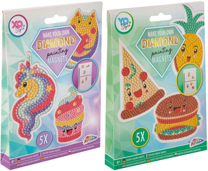 Grafix Make your own Diamond Painting Magnets - assorted