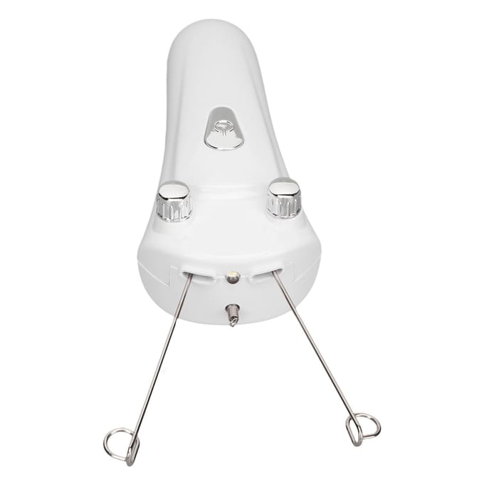Gezichtsontharing met draad LED-licht USB oplaadbare elektrische katoenen draad gezichtsepilator white