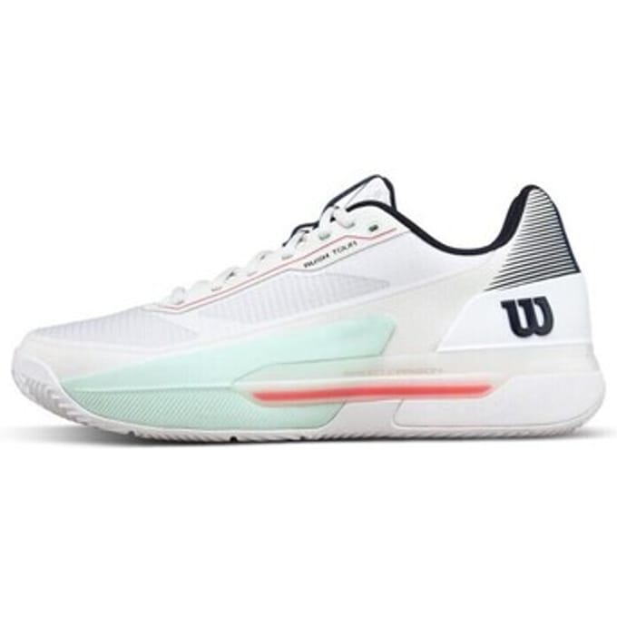 Wilson Tennisschoen Padelschoen Rush Tour 5 Clay Heren Wit