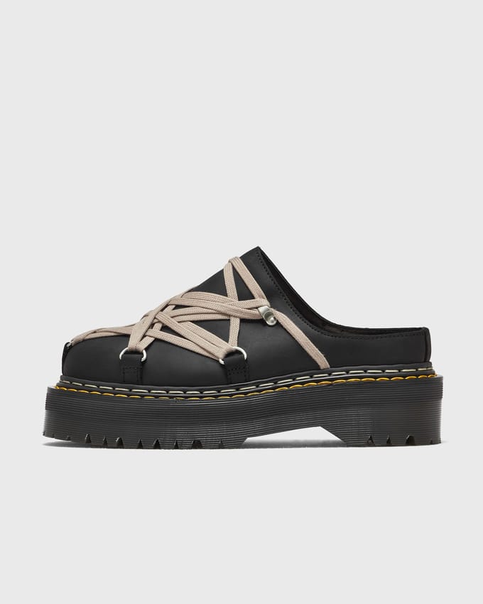 X Dr. Martens LEATHER SHOES-QUAD SOLE MEGALACE® MULE
