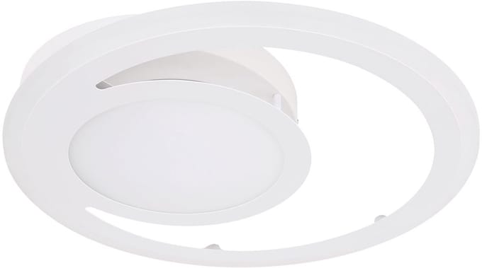 LED plafondlamp woonkamer ringverlichting hallamp wit Globo 67120-40D