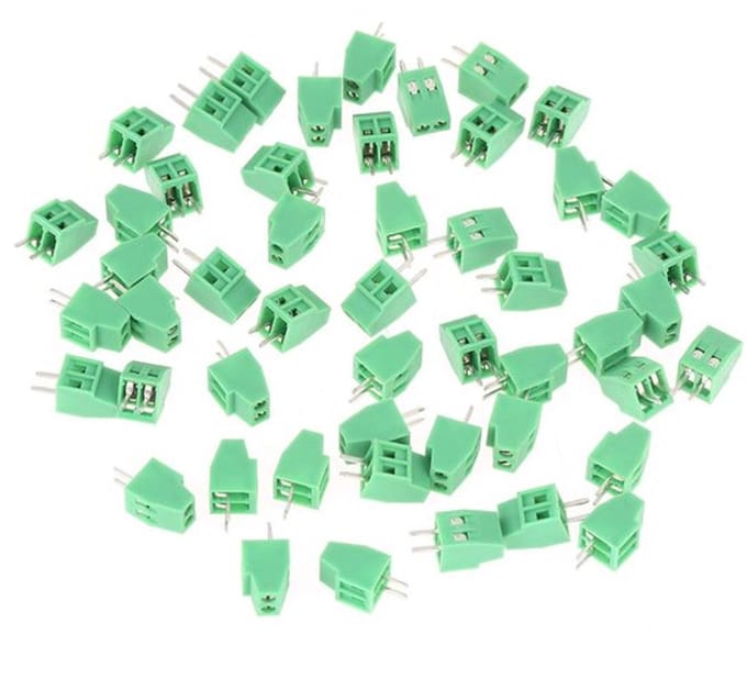 Allecto - Terminal Block Connector - 50 stuks - Voor PCB-toepassingen
