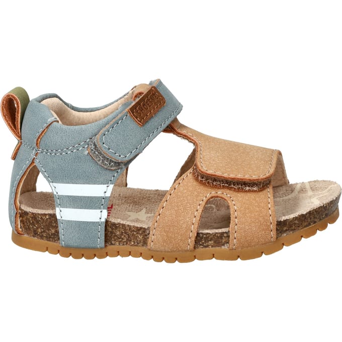 Shoesme Bio Sandalen blauw Leer - Maat 24