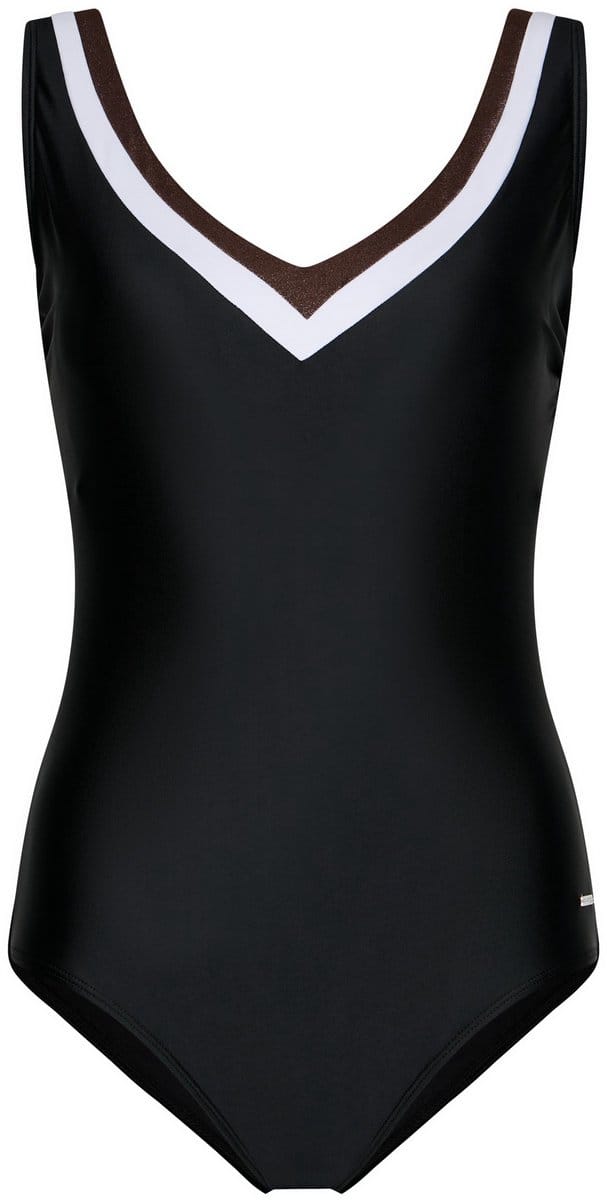 Pastunette - Badpak - Glam - Zwart - Corrigerend - Maat 38
