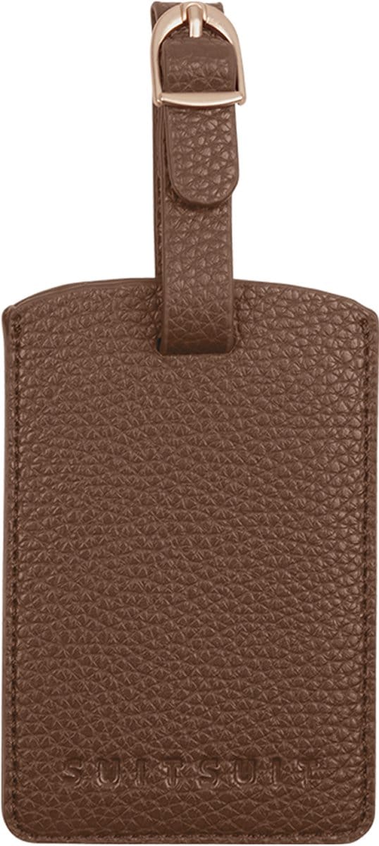 SUITSUIT Fab Seventies - Bagagelabel voor koffer - Kofferlabel - Rawhide