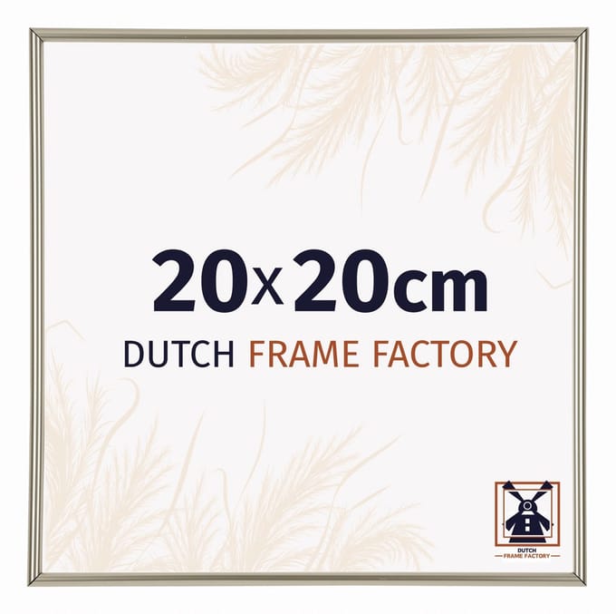 Fotolijst 20x20 cm - Kunststof - Champagne - Angers