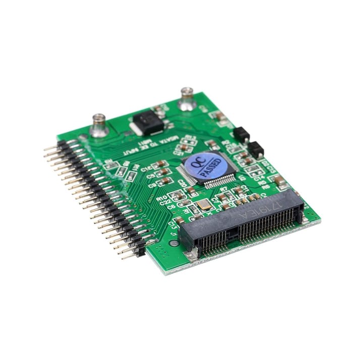 mSATA (PCI-E) SSD naar 2,5 '' 44-pins IDE-converteradapter als 2,5 inch IDE HDD voor laptop 5V