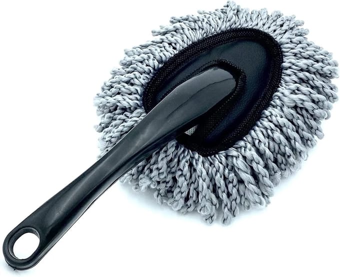 WiseGoods Premium Microvezel Stoffer Auto & Wonen - Schoonmaak Duster - Schoonmaakborstel - Microvezeldoekjes - Plumeau - Poetsen