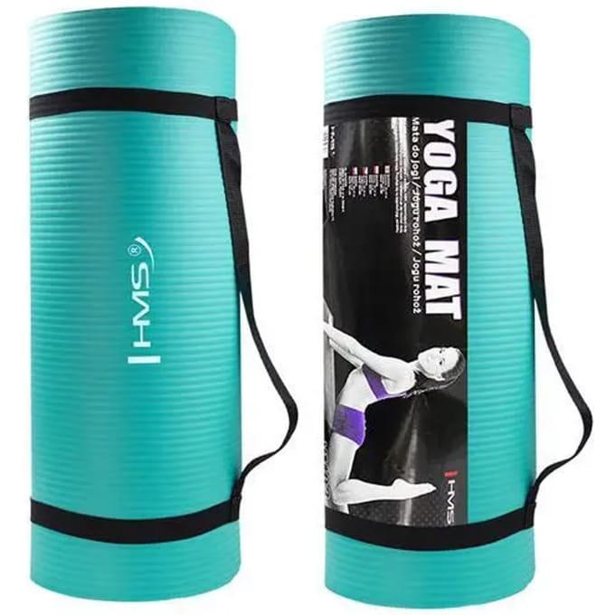 HMS Yoga Mat - Mintblauw - 15 mm