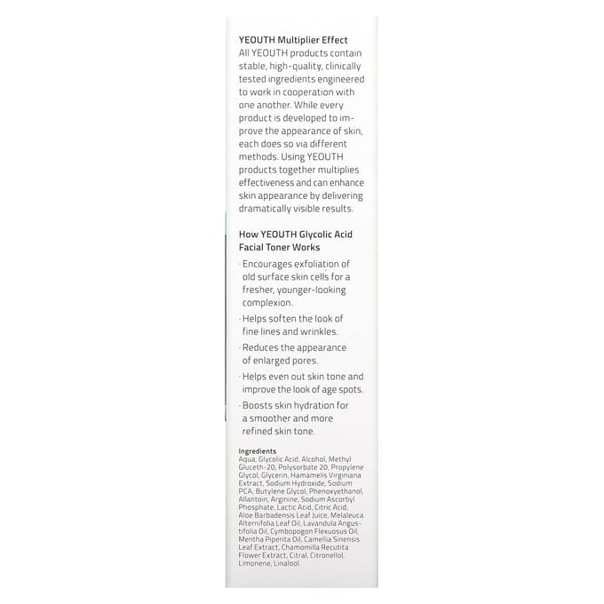 YEOUTH - Glycolic Acid Facial Toner 178ml