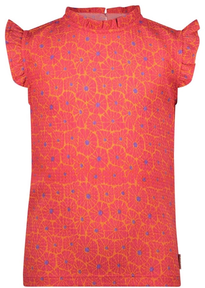 B.Nosy zomer top meisjes - roze AOP - Tamar