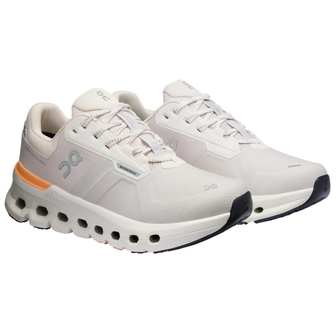 ON Cloudrunner 2 Waterdicht Wolf Tangerine Dames Sneakers Crème 3WE10143071 40 white