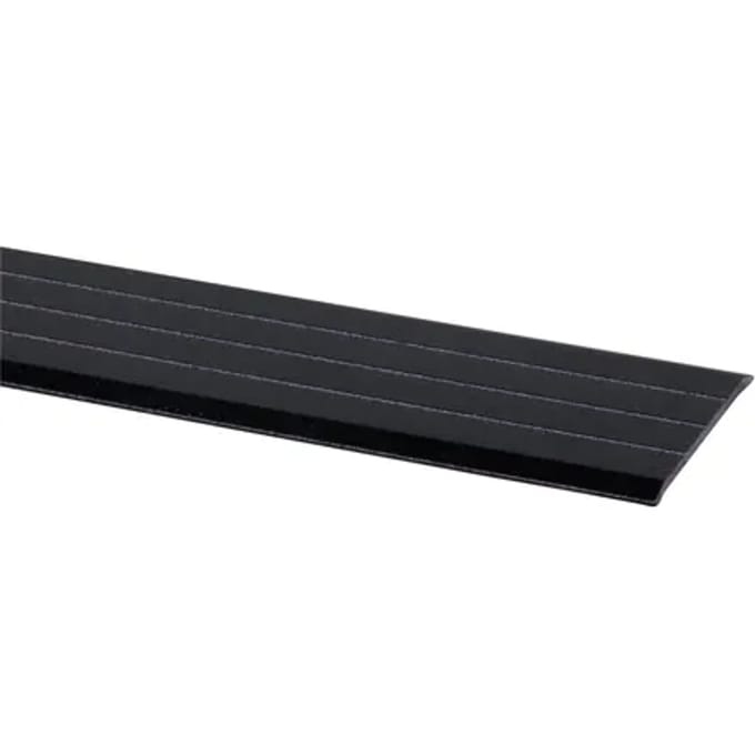 Overgangsprofiel gelijkvloers zwart zelfklevend 35 x 950 mm