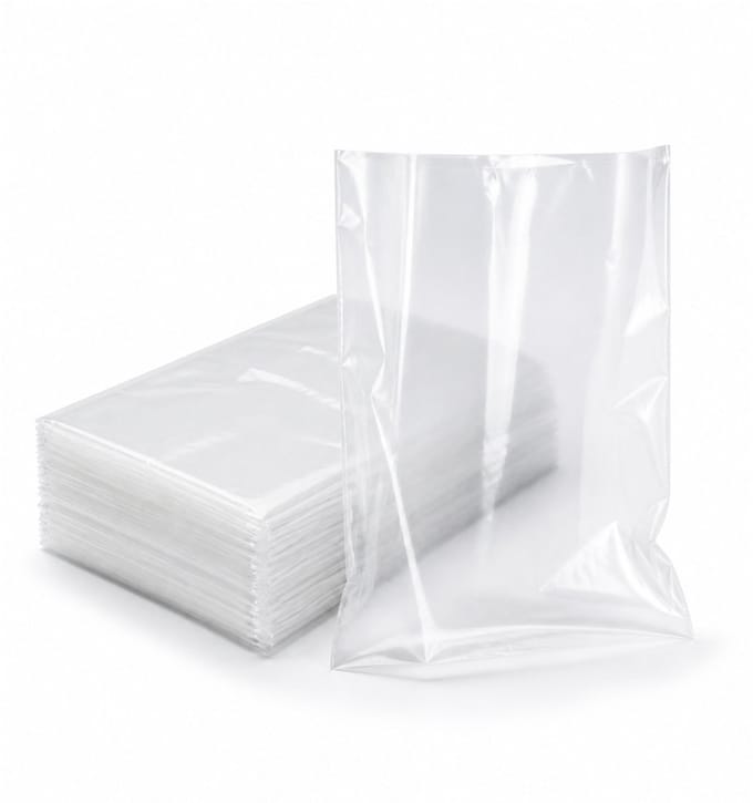 Inpakr Transparante LDPE Zakken - 2000 Stuks - 28 x 46 cm - 25 Micron