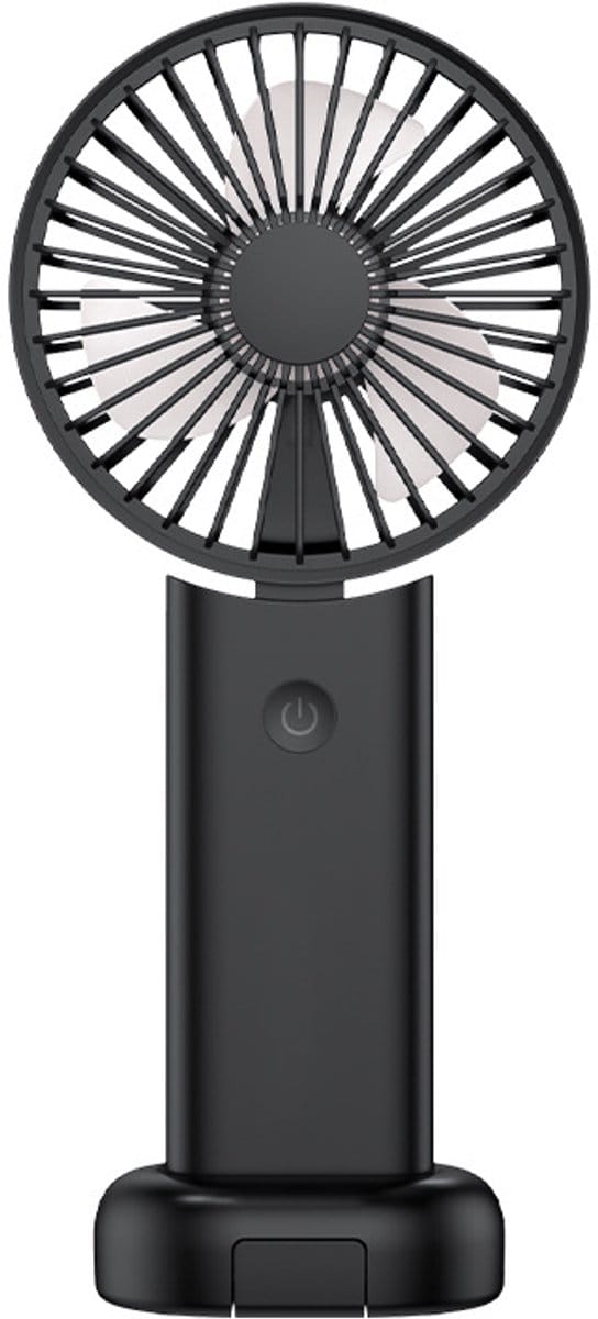 Mini USB oplaadbare handventilator - 3 snelheden, stil, draagbaar voor kantoor, thuis, buiten en op reis