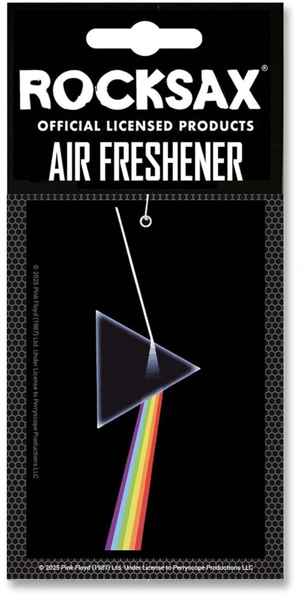 Rocksax Pink Floyd - Darkside Luchtverfrisser - Zwart