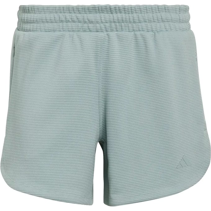 Adidas Performance Pacer Waffle Workoutshort - Dames - Groen