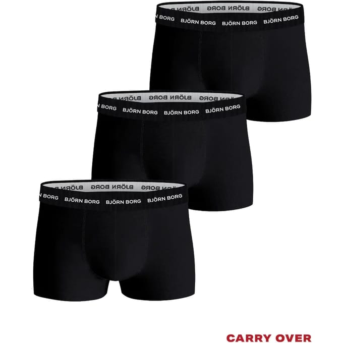 Katoenen stretch boxershorts Björn Borg (x3)