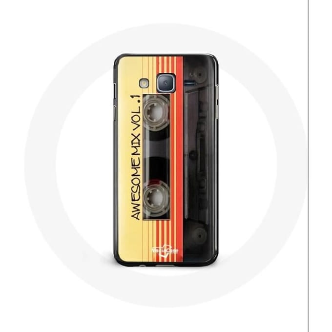 Coque - Samsung - Galaxy J3 2016 - Design Cassette Breaking Bad - Souple - Noir