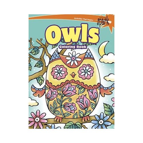 Spark -- Owls Coloring Book - Dahlen, Noelle