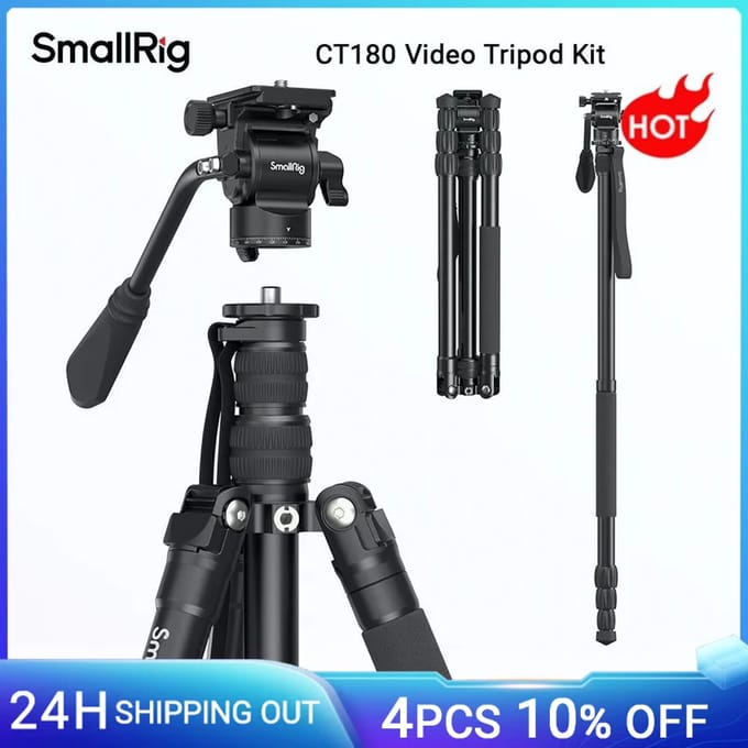 Smallrig 3760b Ct180 Video Statief Zilver