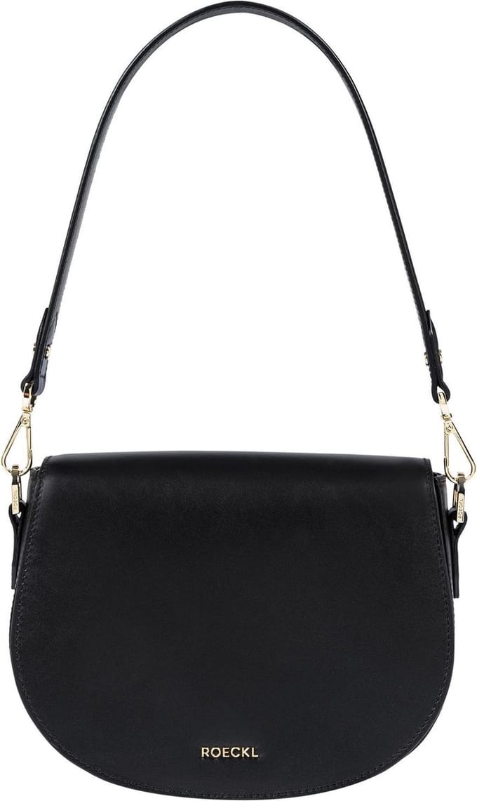 ROECKL Schoudertas Florence Crossbody Bag Black Zwart