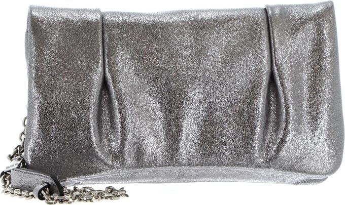 GIANNI CHIARINI Schoudertas Koppeling Glenda Crossbody Bag Dark Silver Zilverkleurig