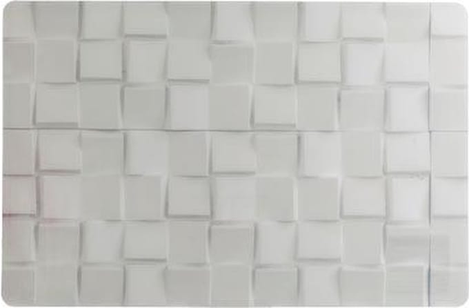 Cosy & Trendy Placemat Stenen Look Wit 43.5x28.5cm