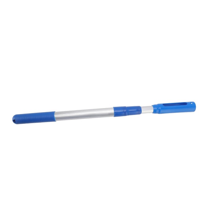 Zwembadpaal 3-delige telescopische paal aluminium afneembare zwembadreinigingsaccessoires white