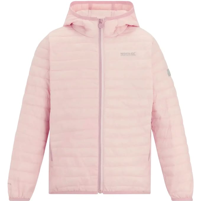 Kinderjas met capuchon en gewatteerde look (Hillpack)