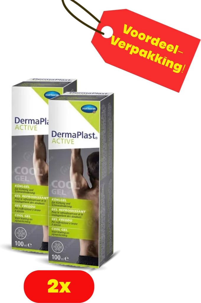 2 x Dermaplast Cool Gel 100 ml - Voordeelverpakking!