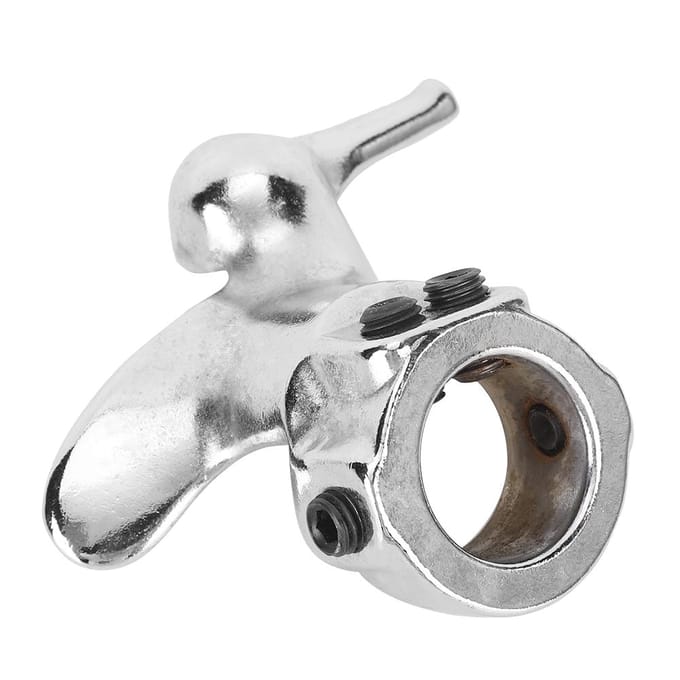 30mm Motorfiets Auto Stalen Bandenwisselaar Montage Demontage Eendenkop Accessoire Met 3 Rubberen Pads white