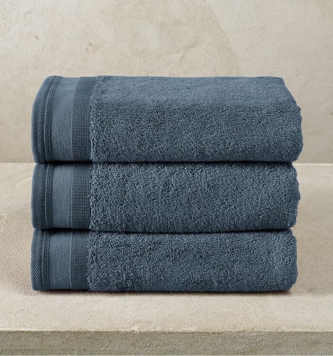 De Witte Lietaer handdoek Excellence 50x100 indigo
