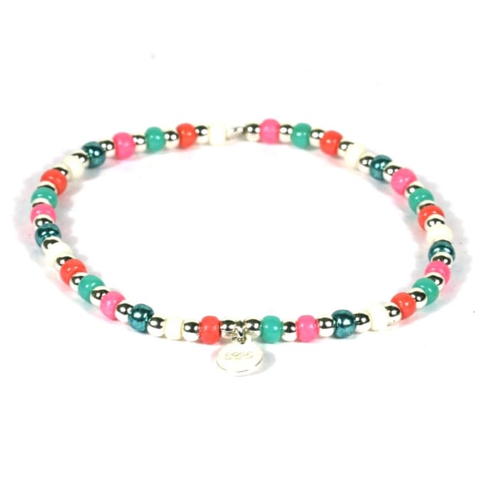 Heaven Eleven - Dames- armband - 925 zilver - mix - 2mm