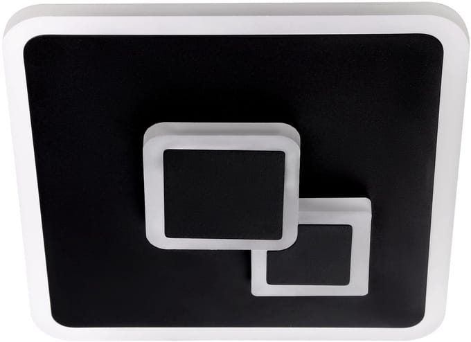 EGLO Cadegal Plafondlamp - LED - 20 cm - Zwart