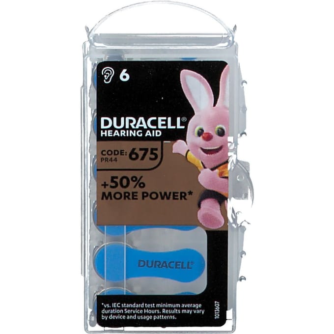 Duracell Easy Tab Hoorbatterij Da675 Blauw 6