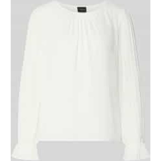 s.Oliver - female - Feestelijke blouse met geplooide mouwen