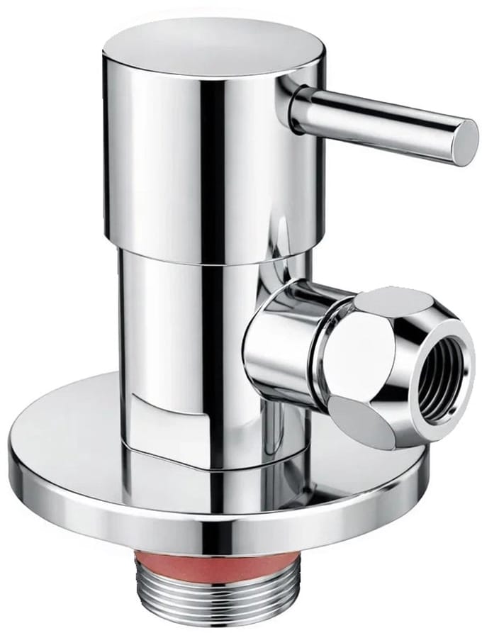 DutchLine - Luxe Stopkraan - Chroom - 1/2×3/8