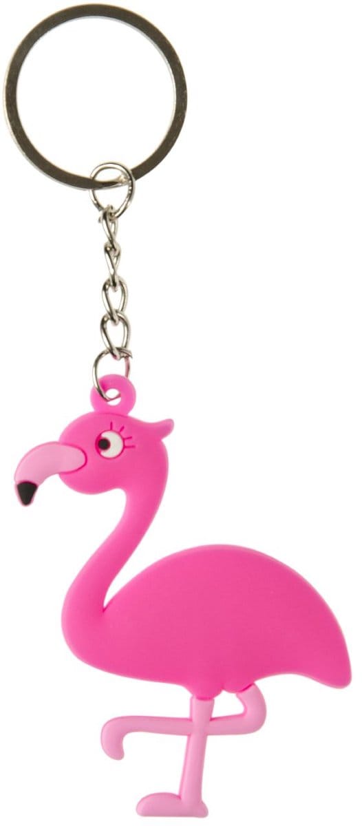 Duckiez Sleutelhanger Flamingo - 48 stuks