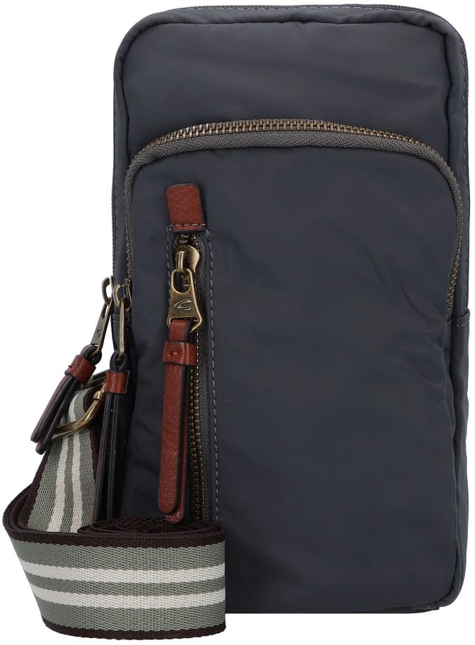 camel active Telefoontasje Schoudertas Bari Sling Backpack Dark Grey Donkergrijs