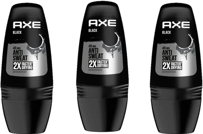 AXE Deo Roller Black 3 x 50 ml